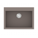 Νεροχύτης Γρανιτένιος Sanitec Ultra Granite 815 70 1B (70X50) Sienna (Καφέ) Βαρέως Τύπου με 1 Μεγάλη Γούρνα